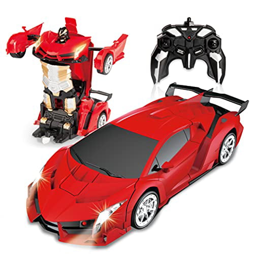 Details about   Toys RC Transformer Car Robot Toy for Kids Birthday Gift Boy Remote Control Car 